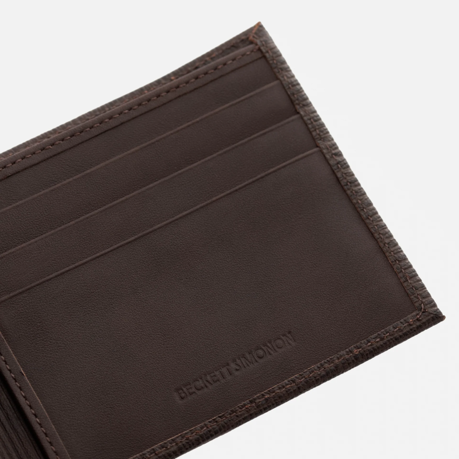 Bennett Bifold Wallet - Men’s Embossed Leather - Image 10