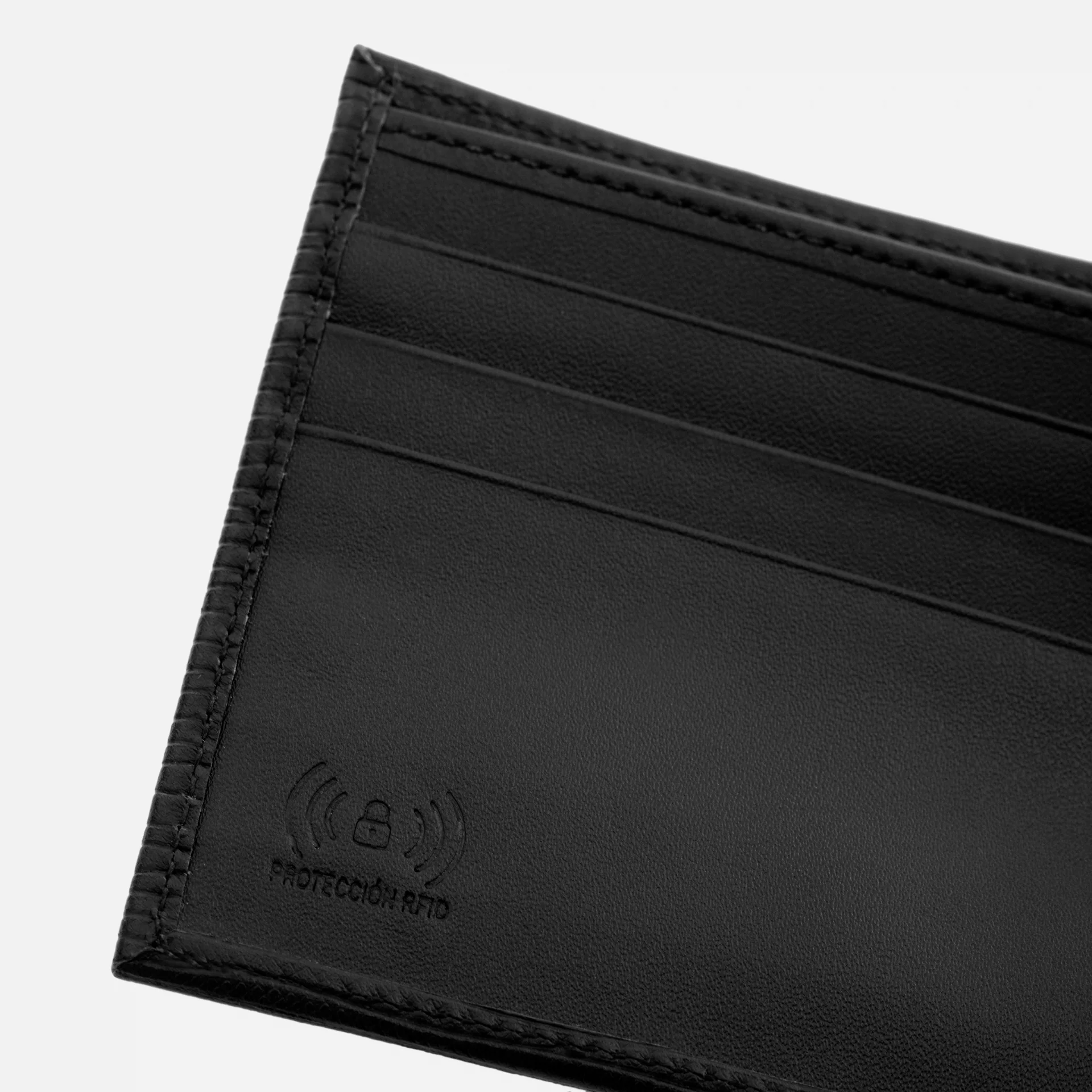 Bennett Bifold Wallet - Men’s Embossed Leather - Image 4