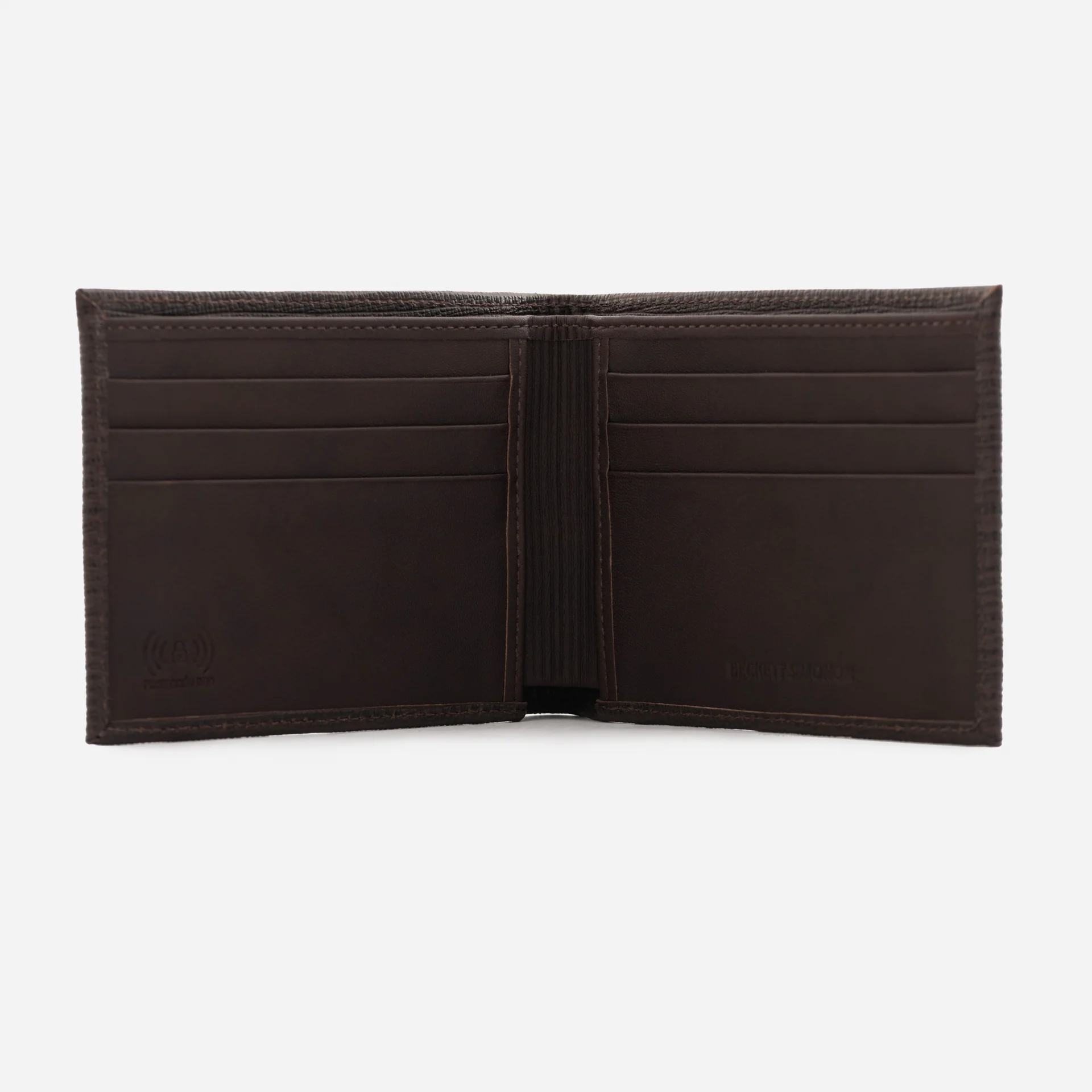 Bennett Bifold Wallet - Men’s Embossed Leather - Image 8