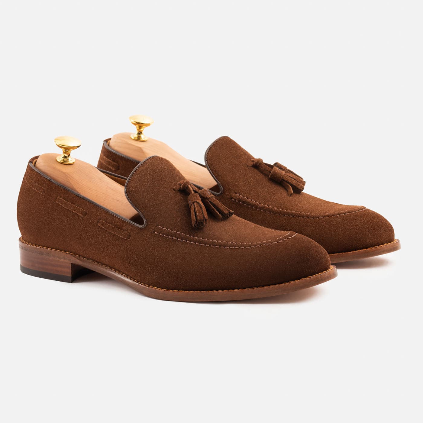 Bernard Tassel Loafers - Suede - Men's - Image 6