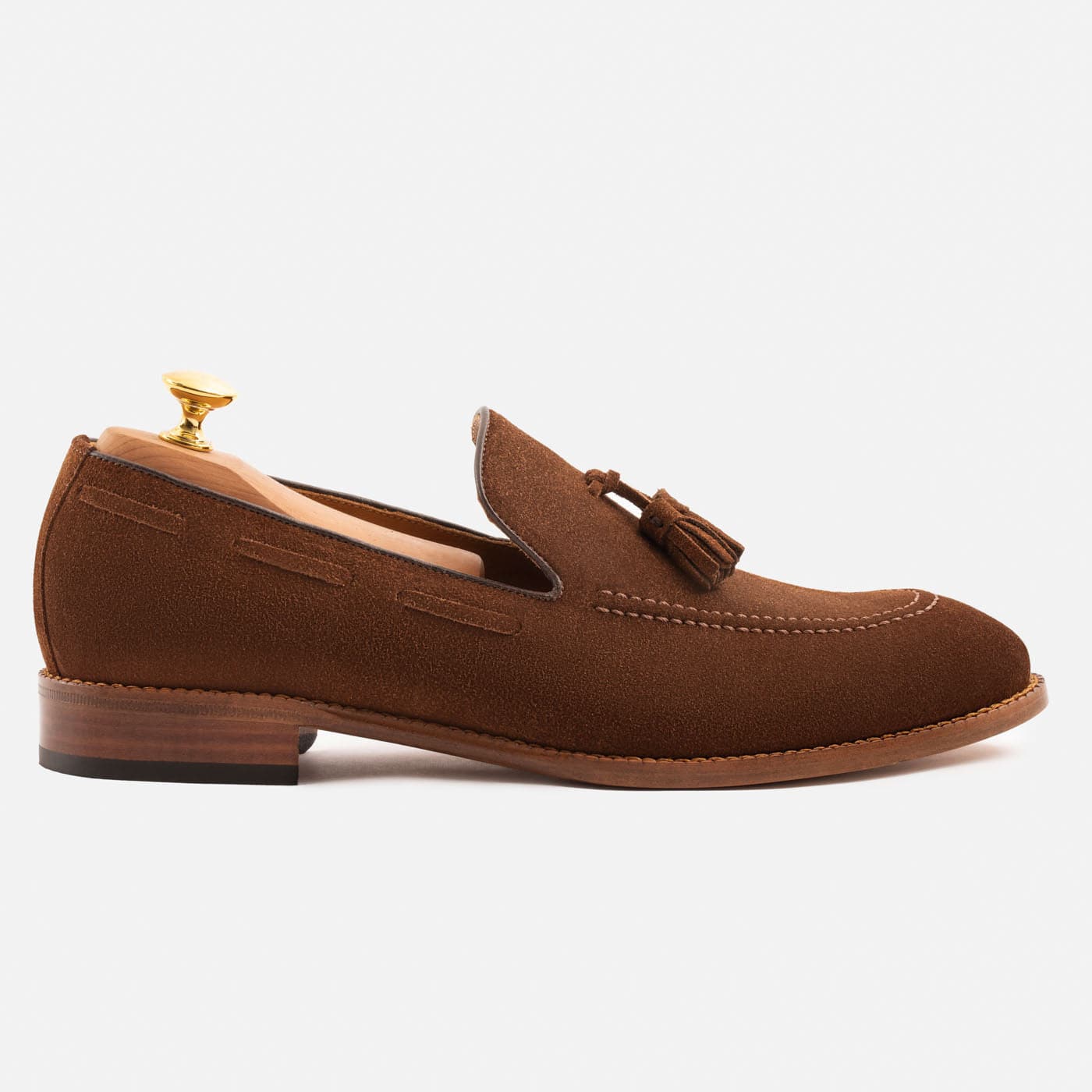 Bernard Tassel Loafers - Suede - Men's - Image 7