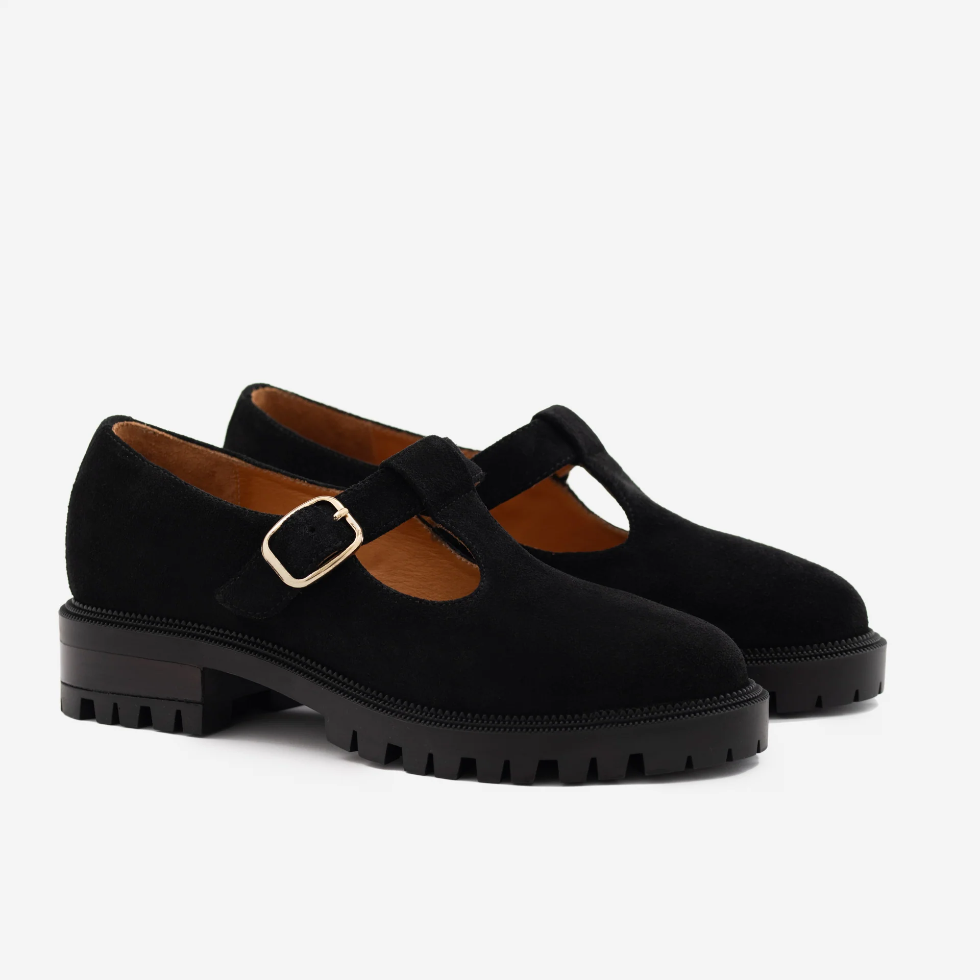 Eloise Mary Jane - Water-Repellent Suede - Women's