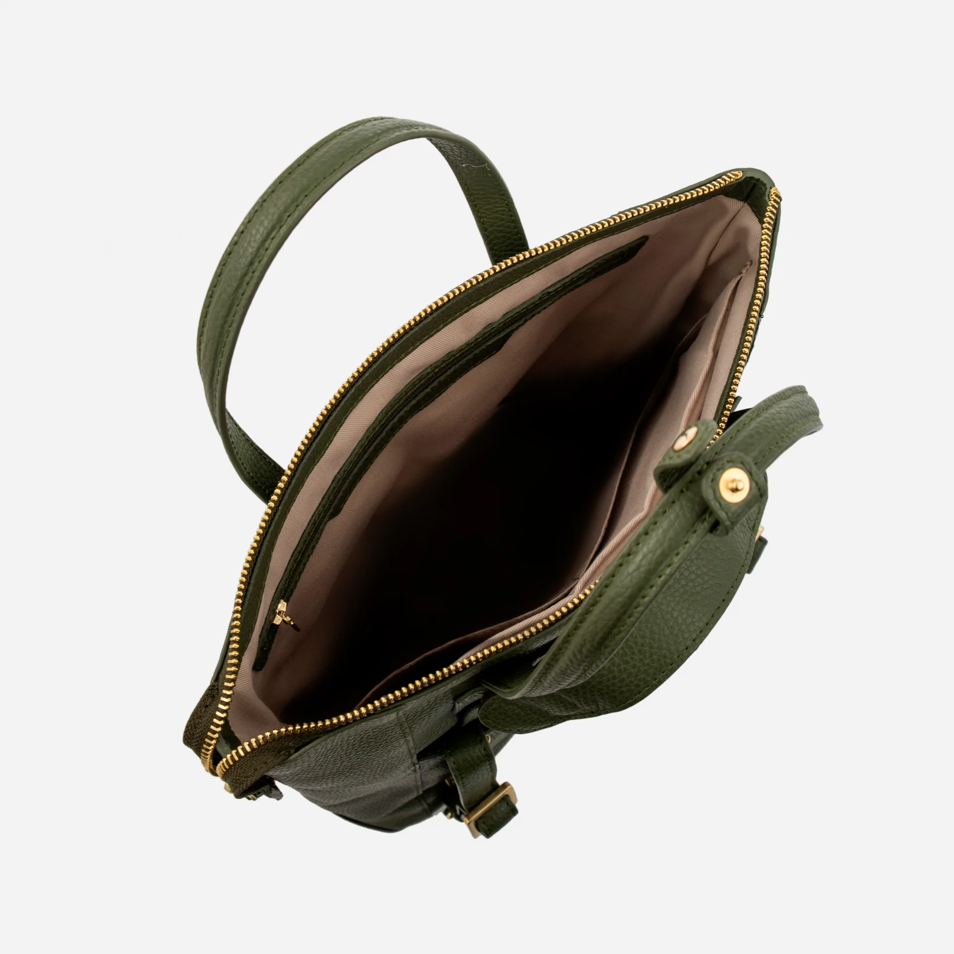 Inez Multi Use Backpack - Women’s Pebbled Leather - Image 9