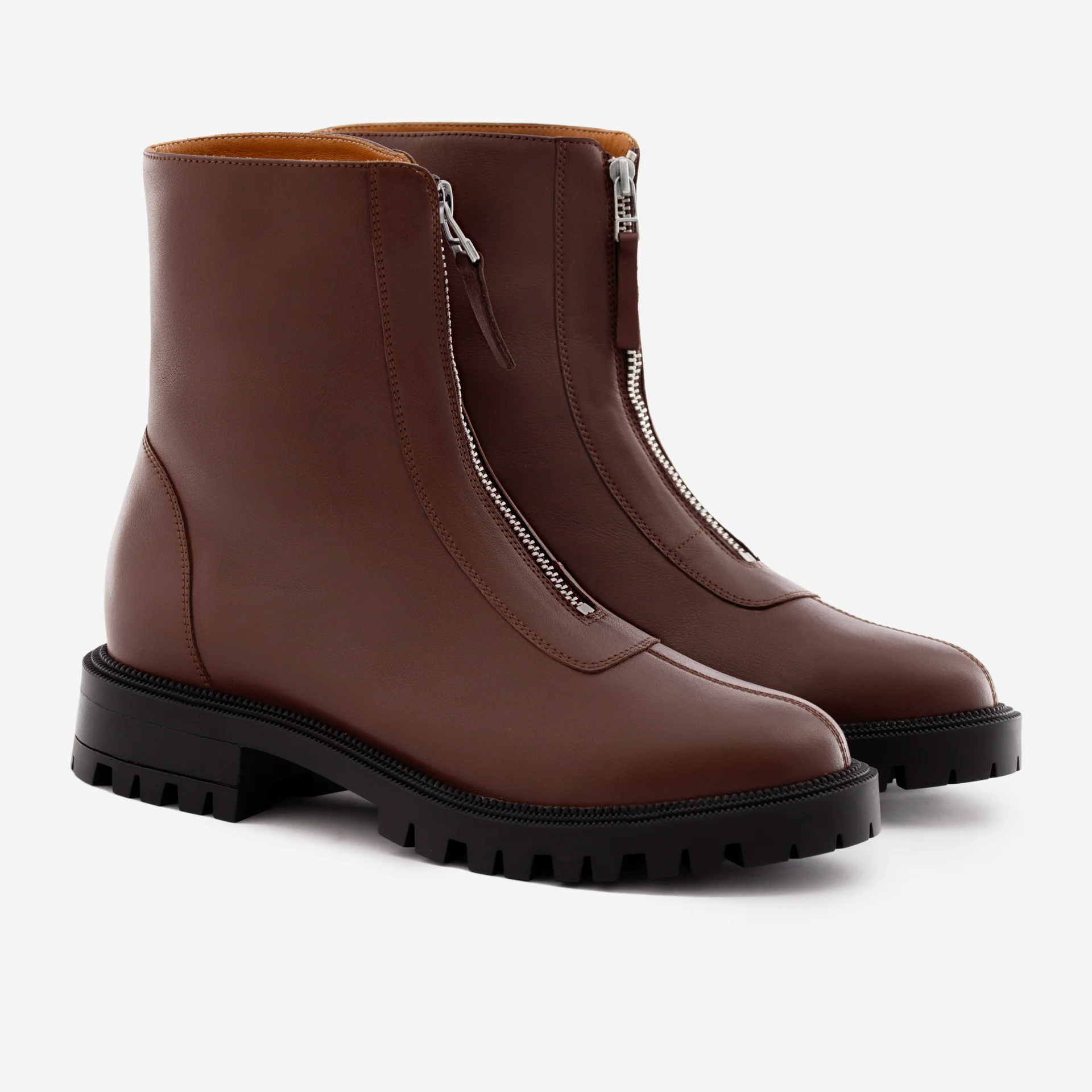 Jenna Zip Up Boots - Women’s Full-Grain Leather - Image 11