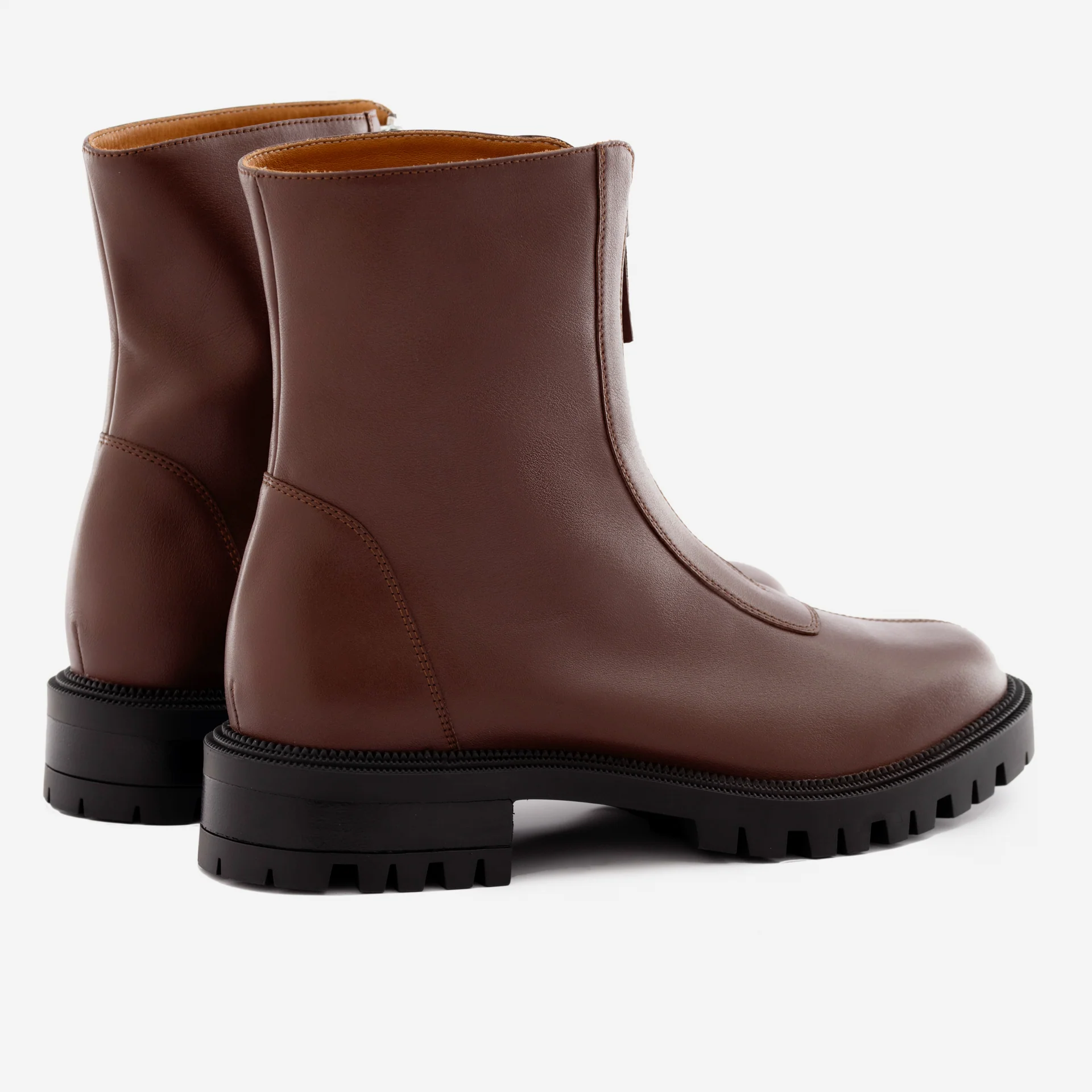 Jenna Zip Up Boots - Women’s Full-Grain Leather - Image 13