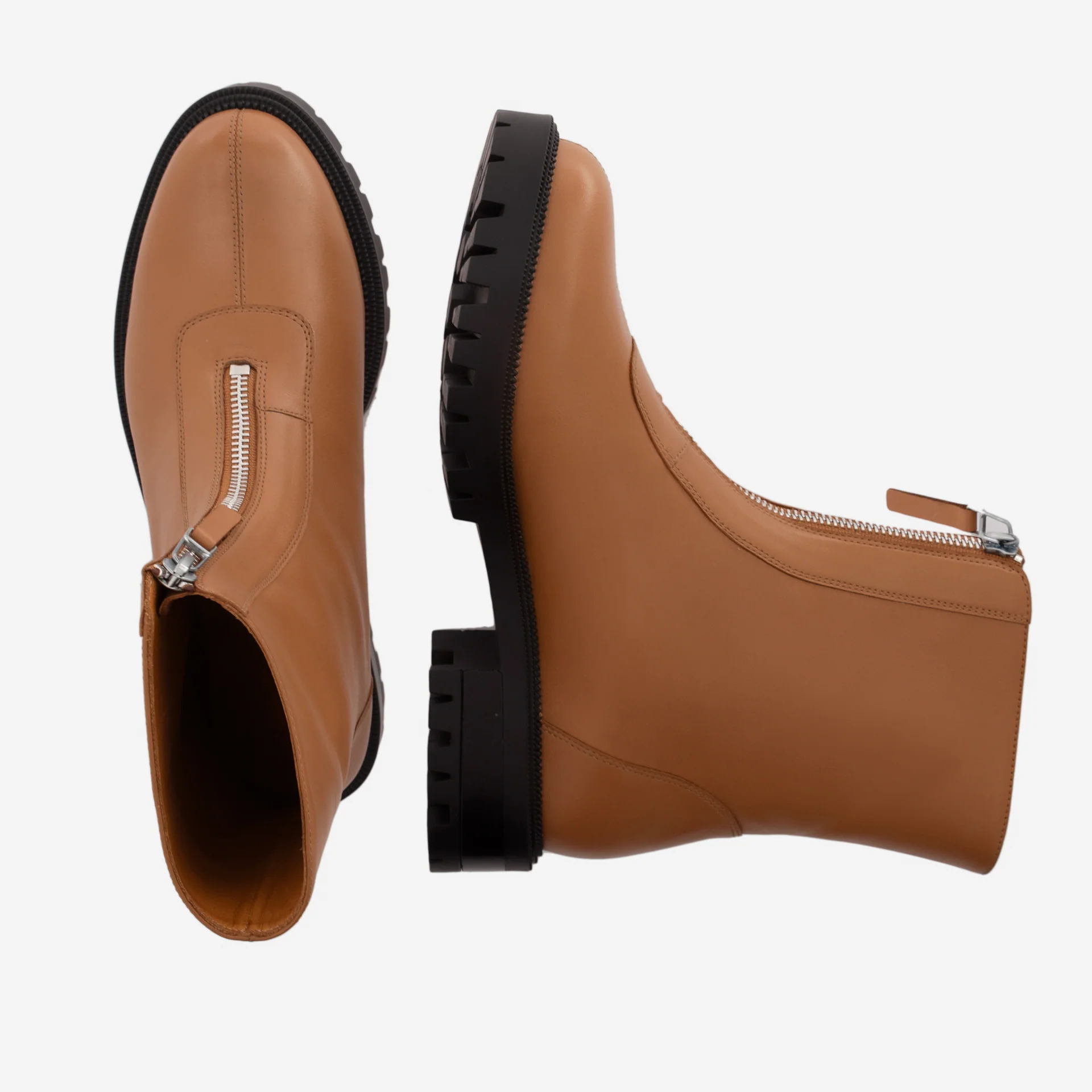 Jenna Zip Up Boots - Women’s Full-Grain Leather - Image 19