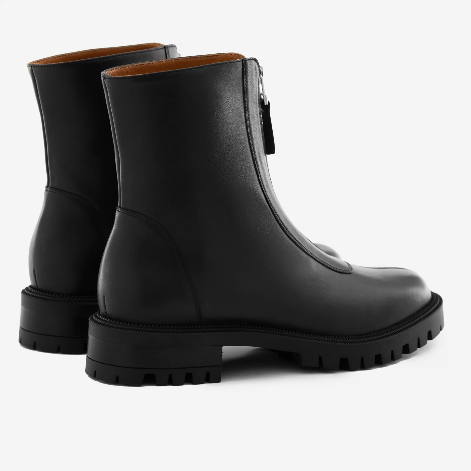 Jenna Zip Up Boots - Women’s Full-Grain Leather - Image 3