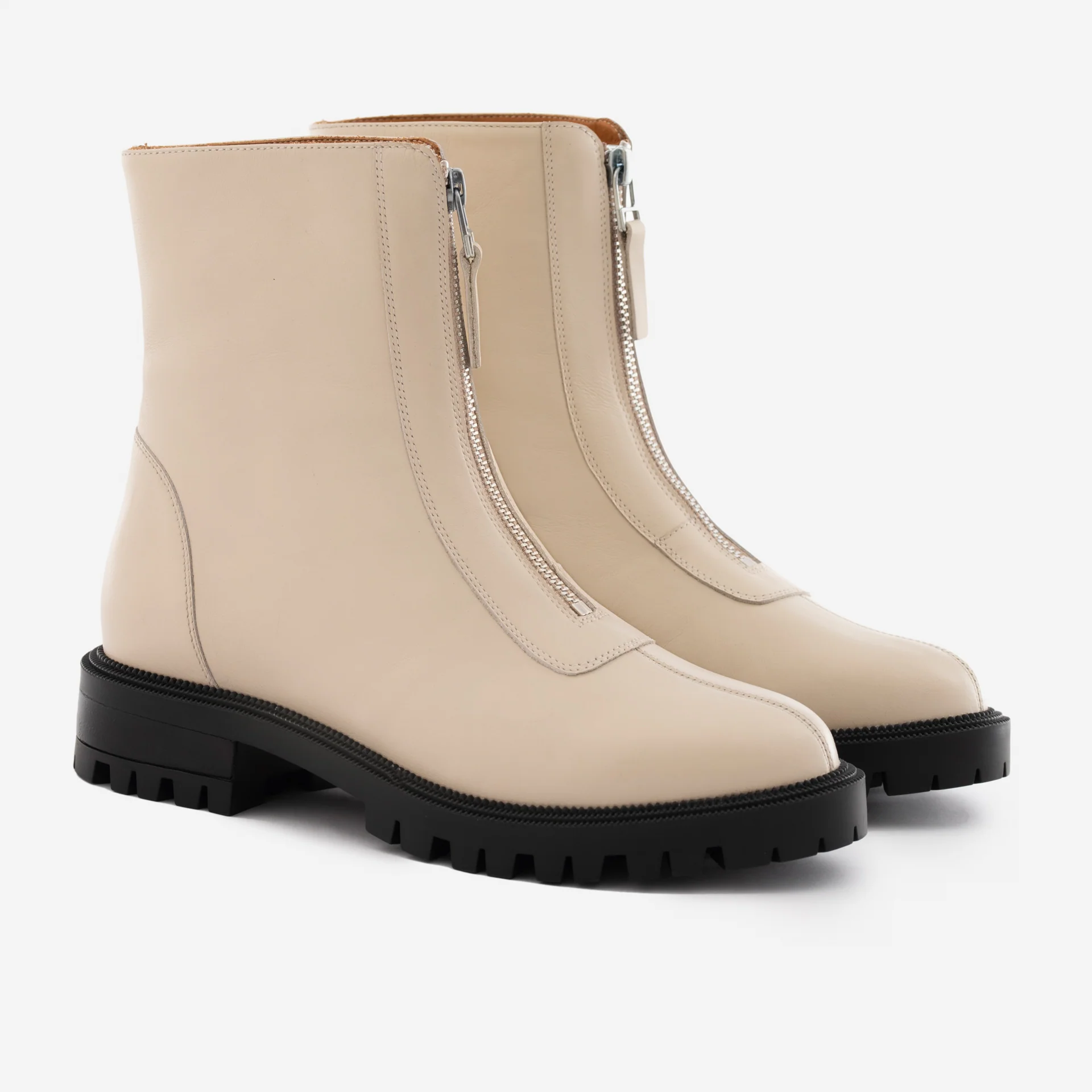 Jenna Zip Up Boots - Women’s Full-Grain Leather - Image 6
