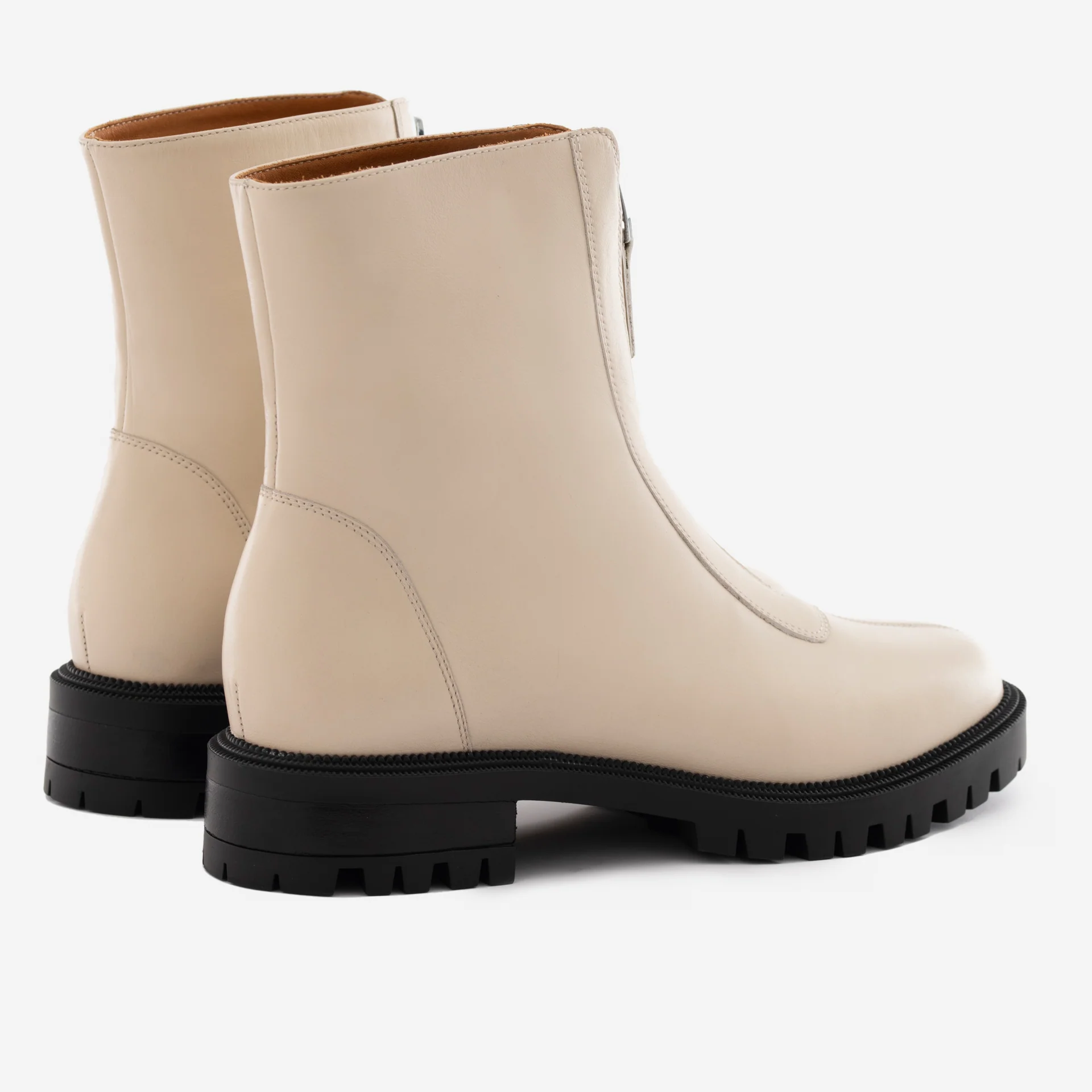 Jenna Zip Up Boots - Women’s Full-Grain Leather - Image 8