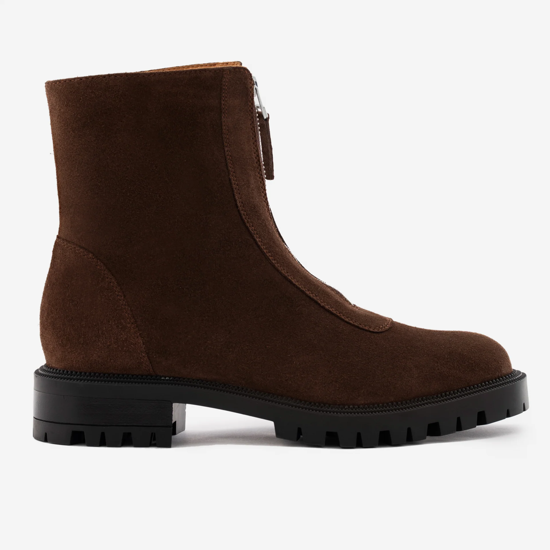 Jenna Zip Up Boots - Women’s Water-Repellent Suede - Image 7