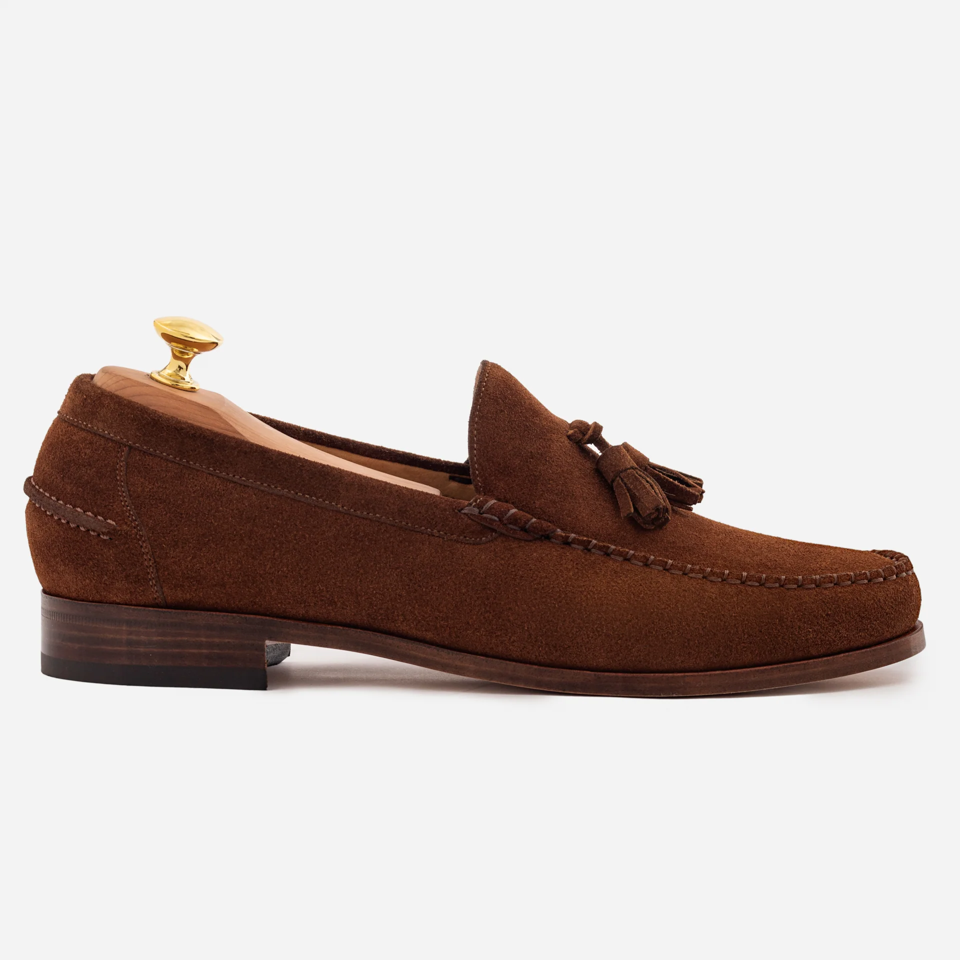 Lewis Tassel Loafer - Men’s Water-Repellent Suede - Image 7