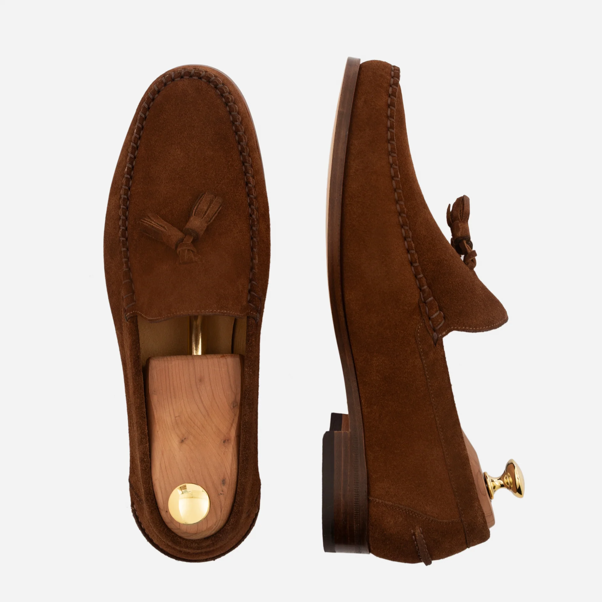 Lewis Tassel Loafer - Men’s Water-Repellent Suede - Image 9