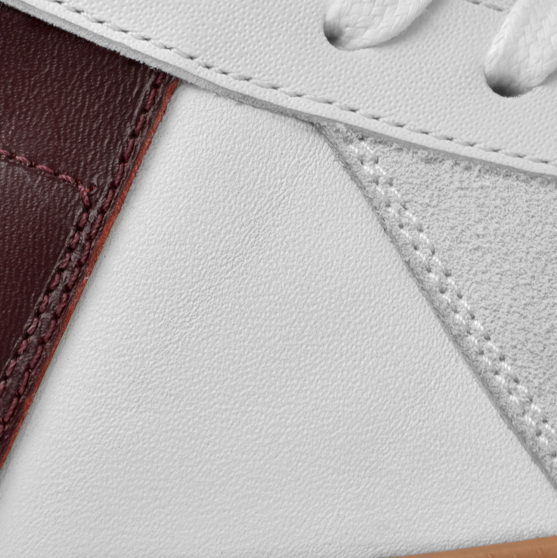 Morgen Trainers - Leather/Suede - Gum Sole - Men's - Image 15