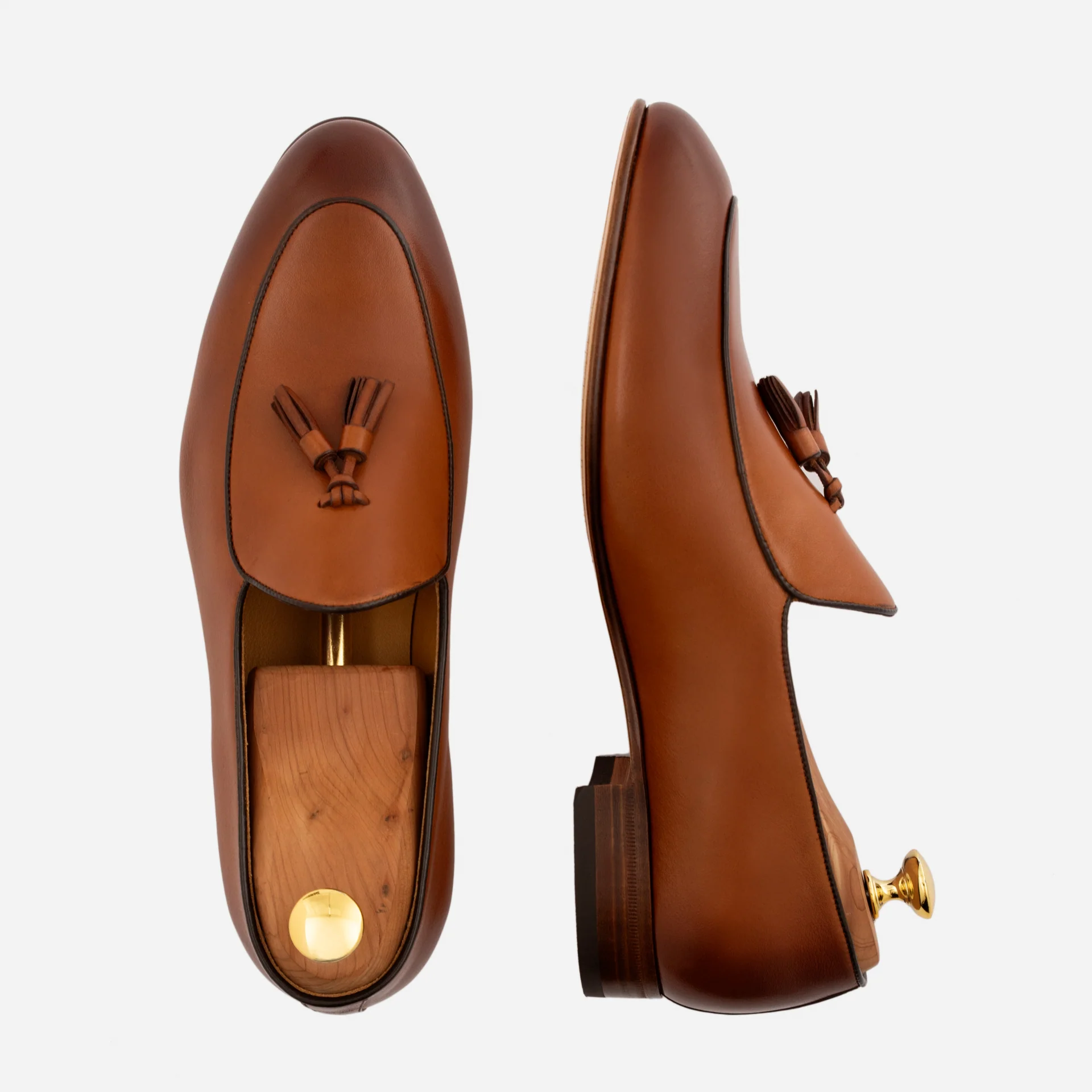 Perry Belgian Loafer - Full Grain Leather - Men's - Image 24