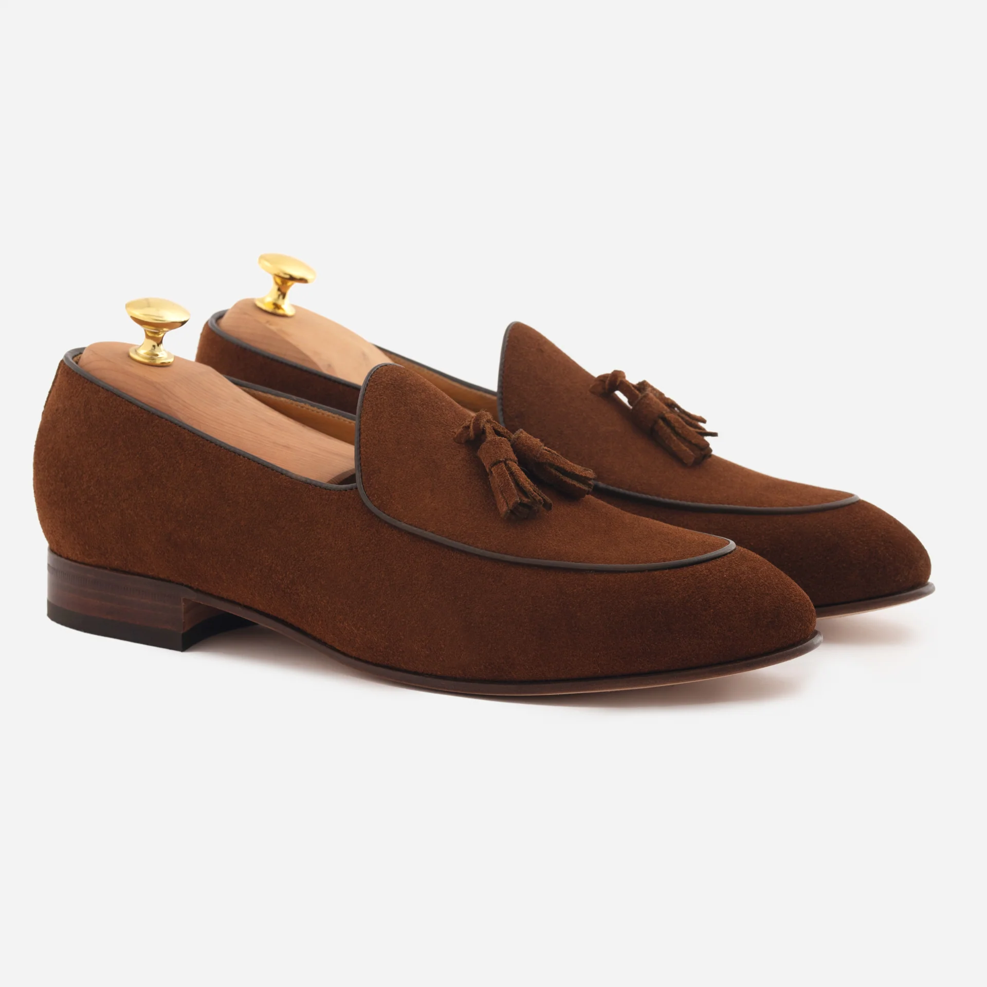 Perry Belgian Loafer - Men’s Water-Repellent Suede - Image 6