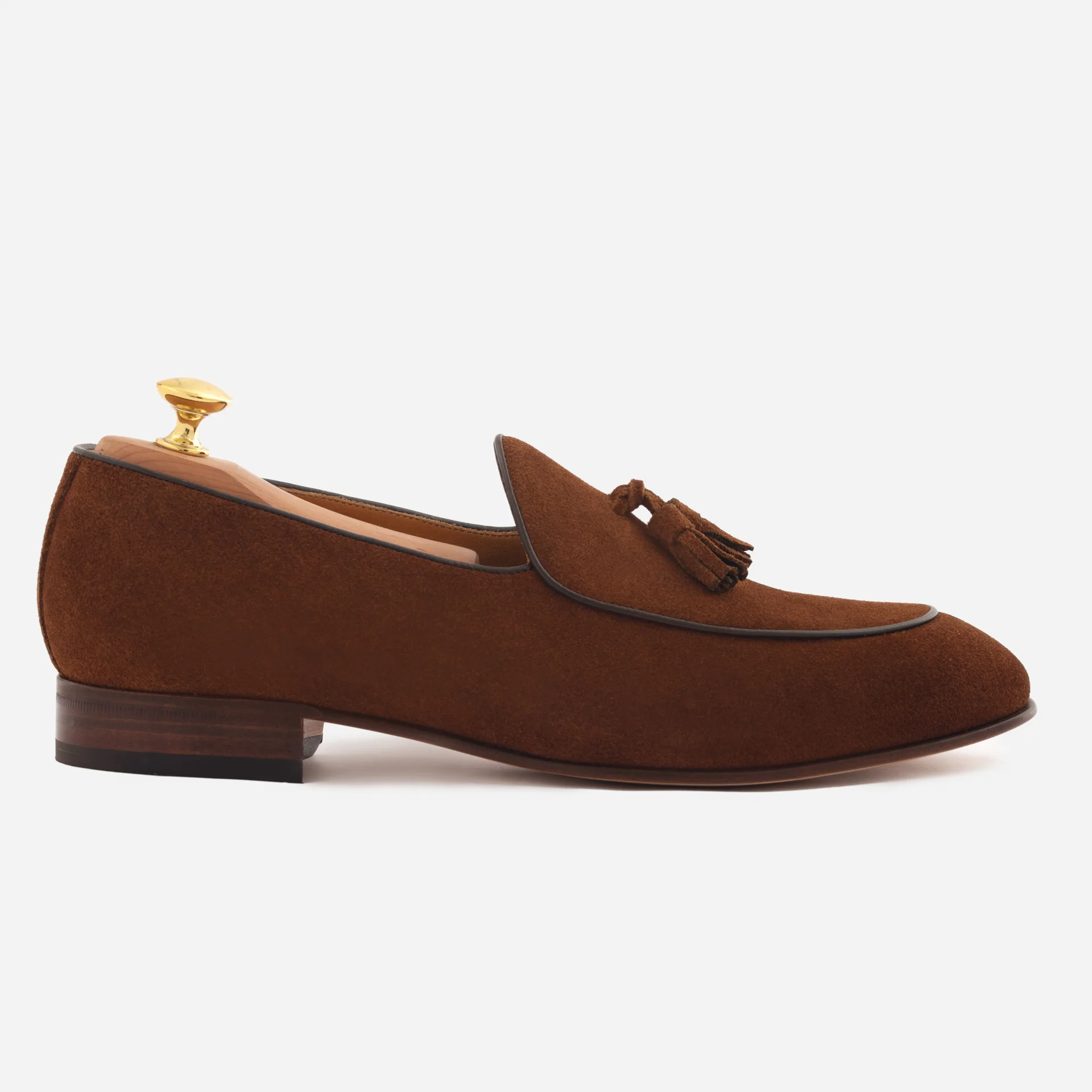 Perry Belgian Loafer - Men’s Water-Repellent Suede - Image 7