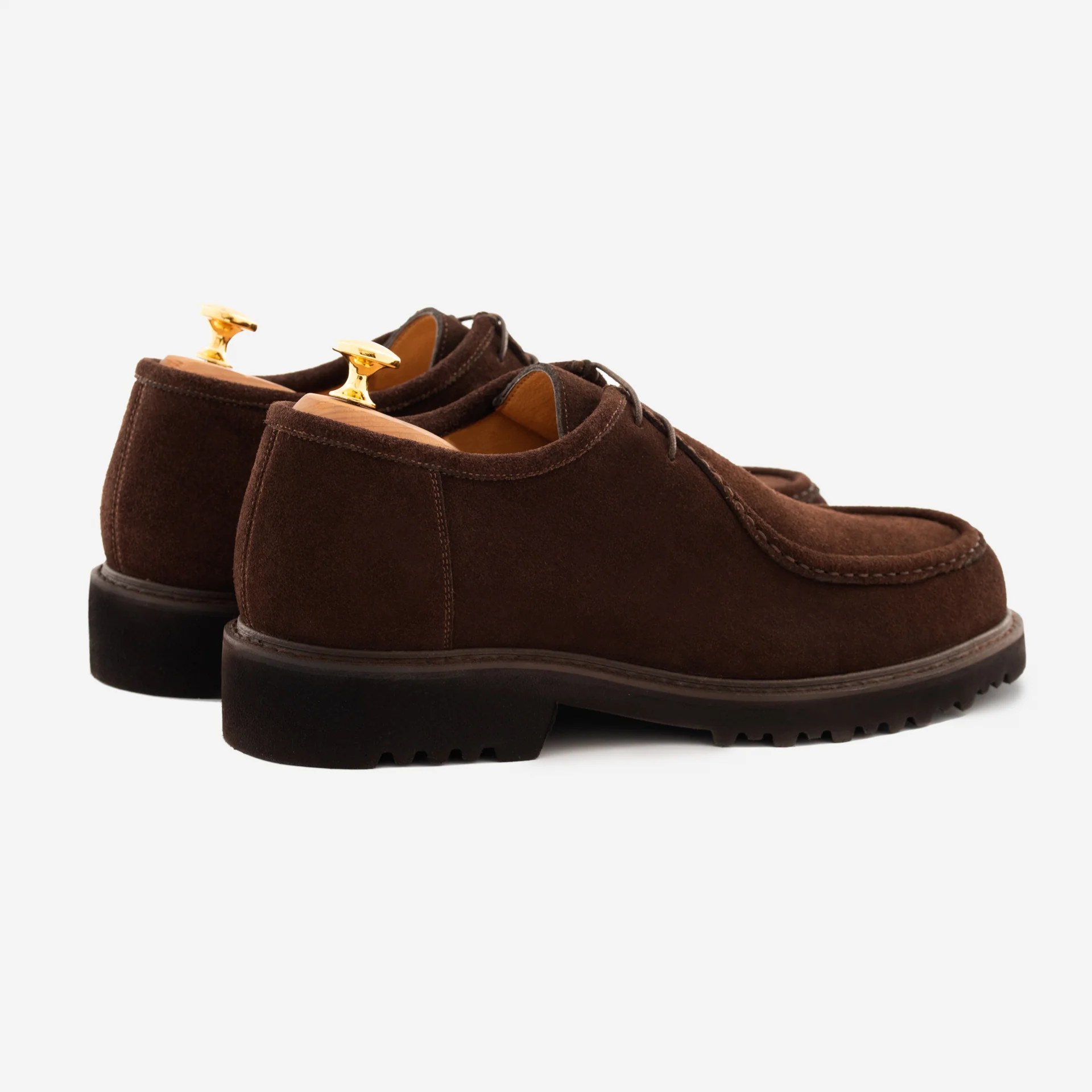 Theo Derbies - Men’s Water-Repellent Suede - Image 3