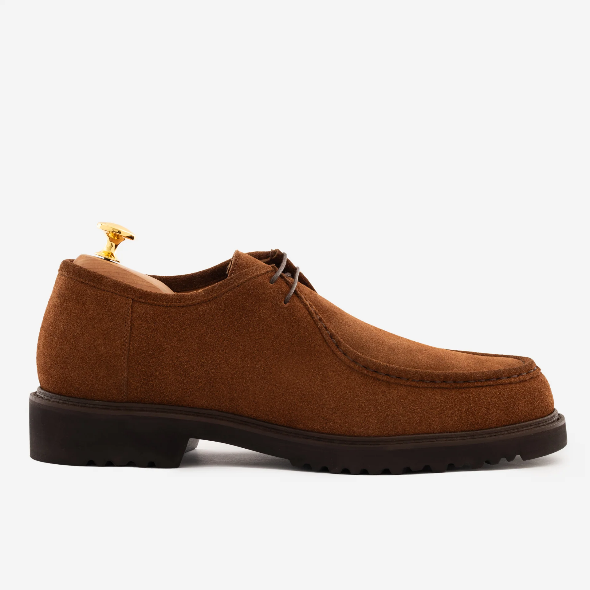 Theo Derbies - Men’s Water-Repellent Suede - Image 7