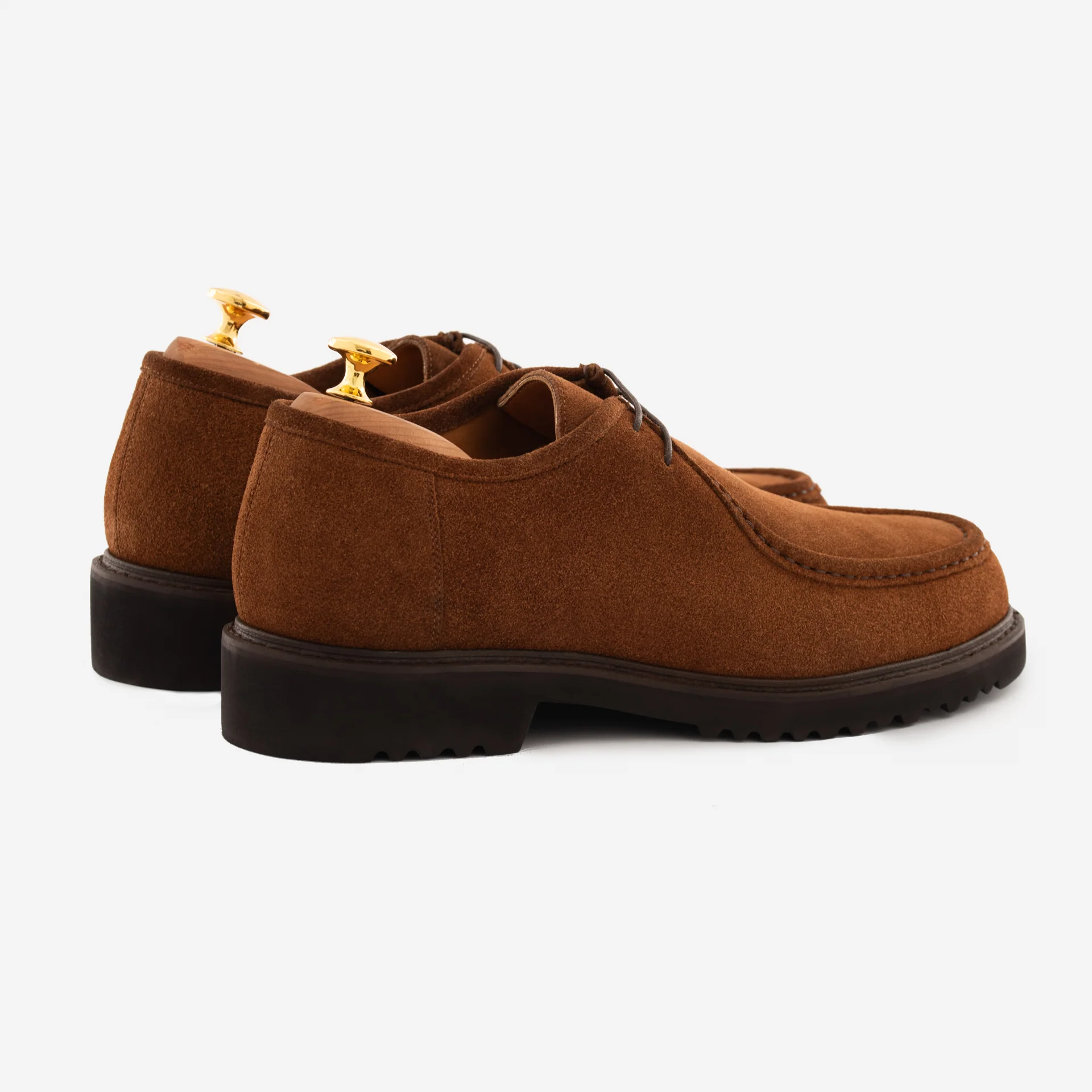 Theo Derbies - Men’s Water-Repellent Suede - Image 8