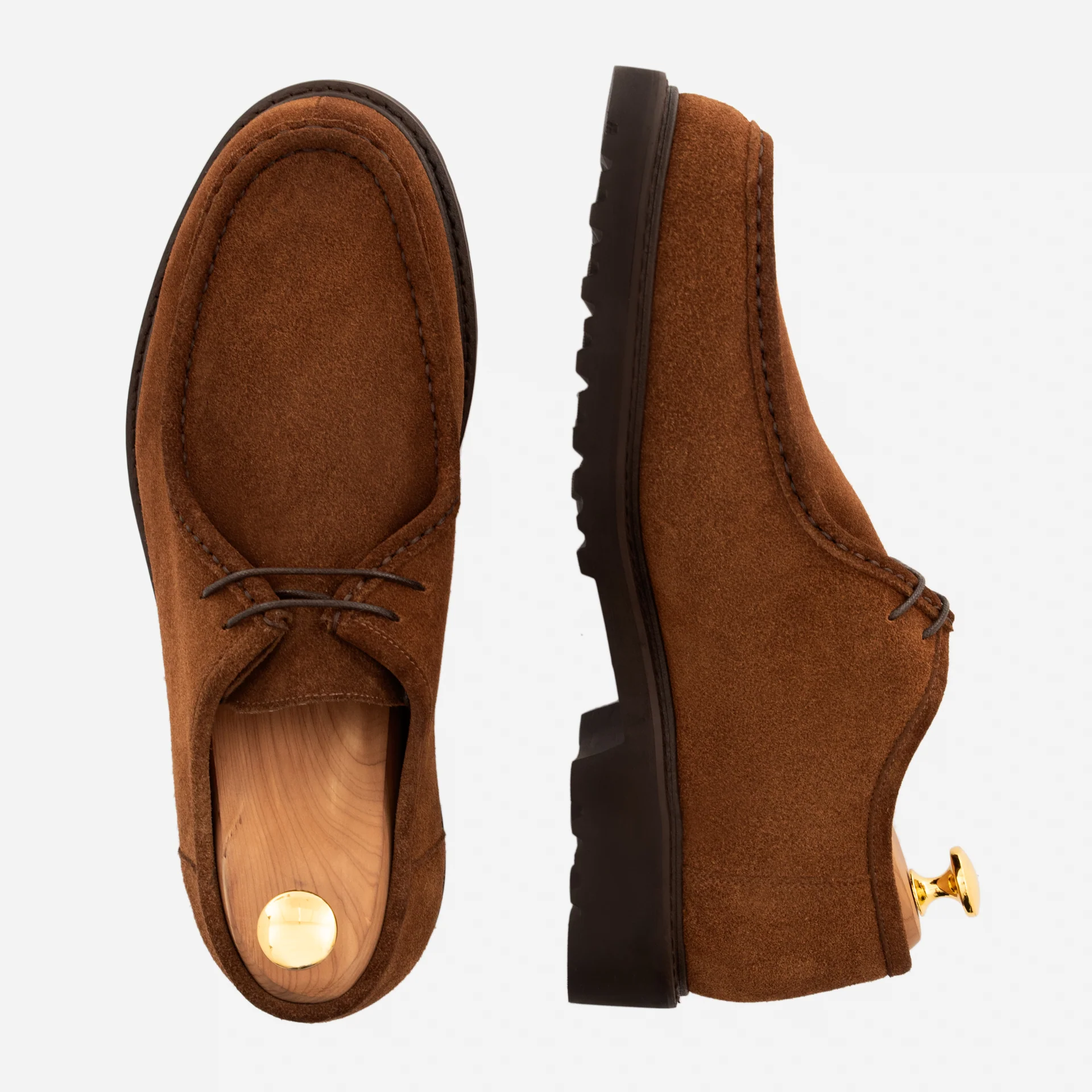 Theo Derbies - Men’s Water-Repellent Suede - Image 9